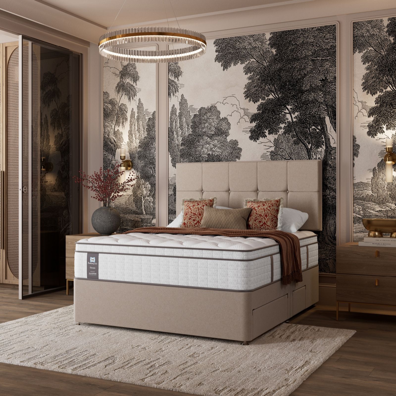 Sealy 2+2 Drawer Divan Base