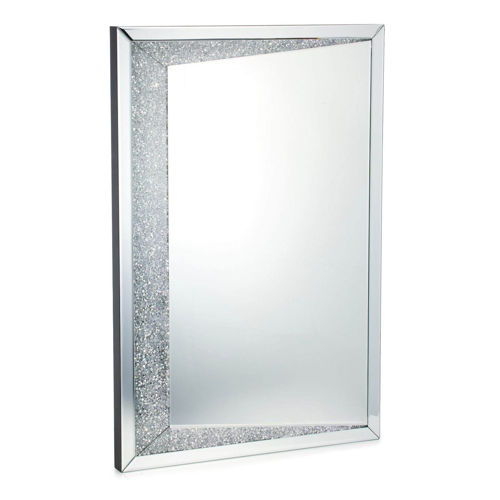 JM by Julien Macdonald Encased Crystal Light Up Wall Mirror