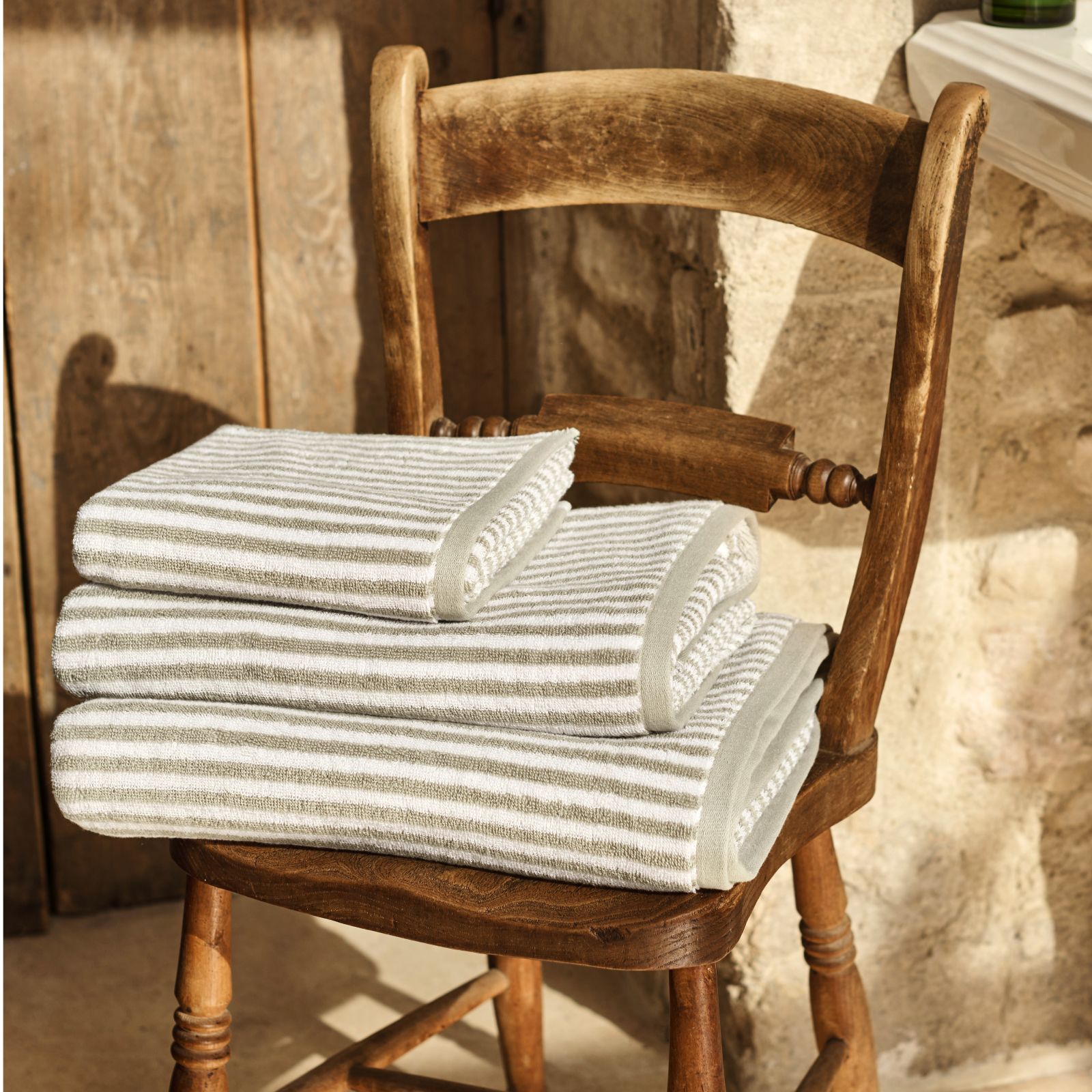 Christy Portobello Stripe 4 Piece Towel Bundle