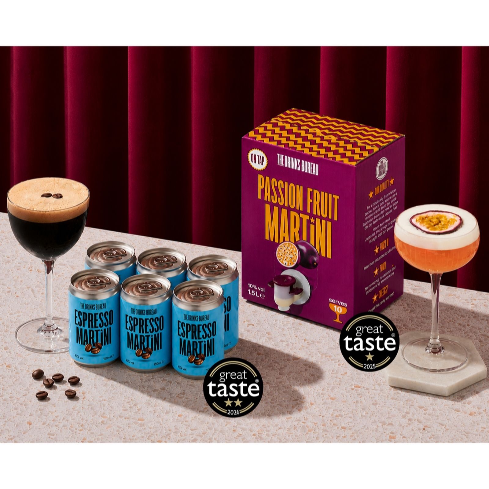 The Drinks Bureau Mix and Mingle Martini Collection
