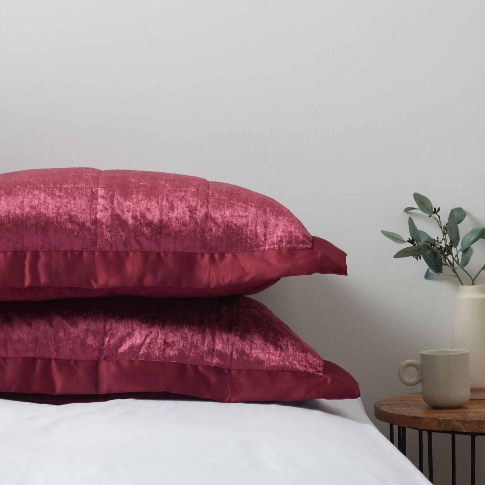 Outlet Cozee Home Crinkle Velvetsoft Set of 2 Pillowcases