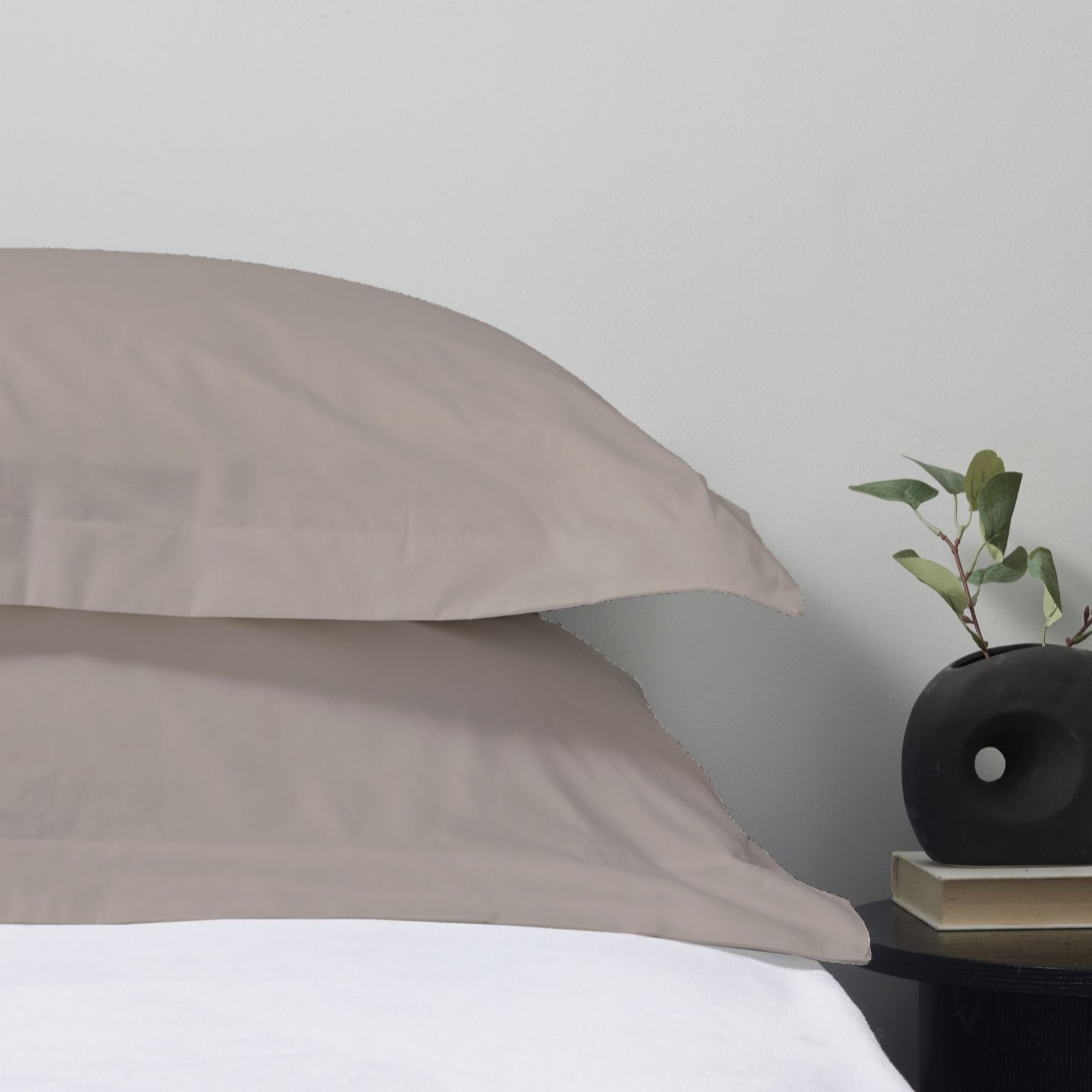 K by Kelly Hoppen 100% Cotton Set of 2 Plain Oxford Pillowcases