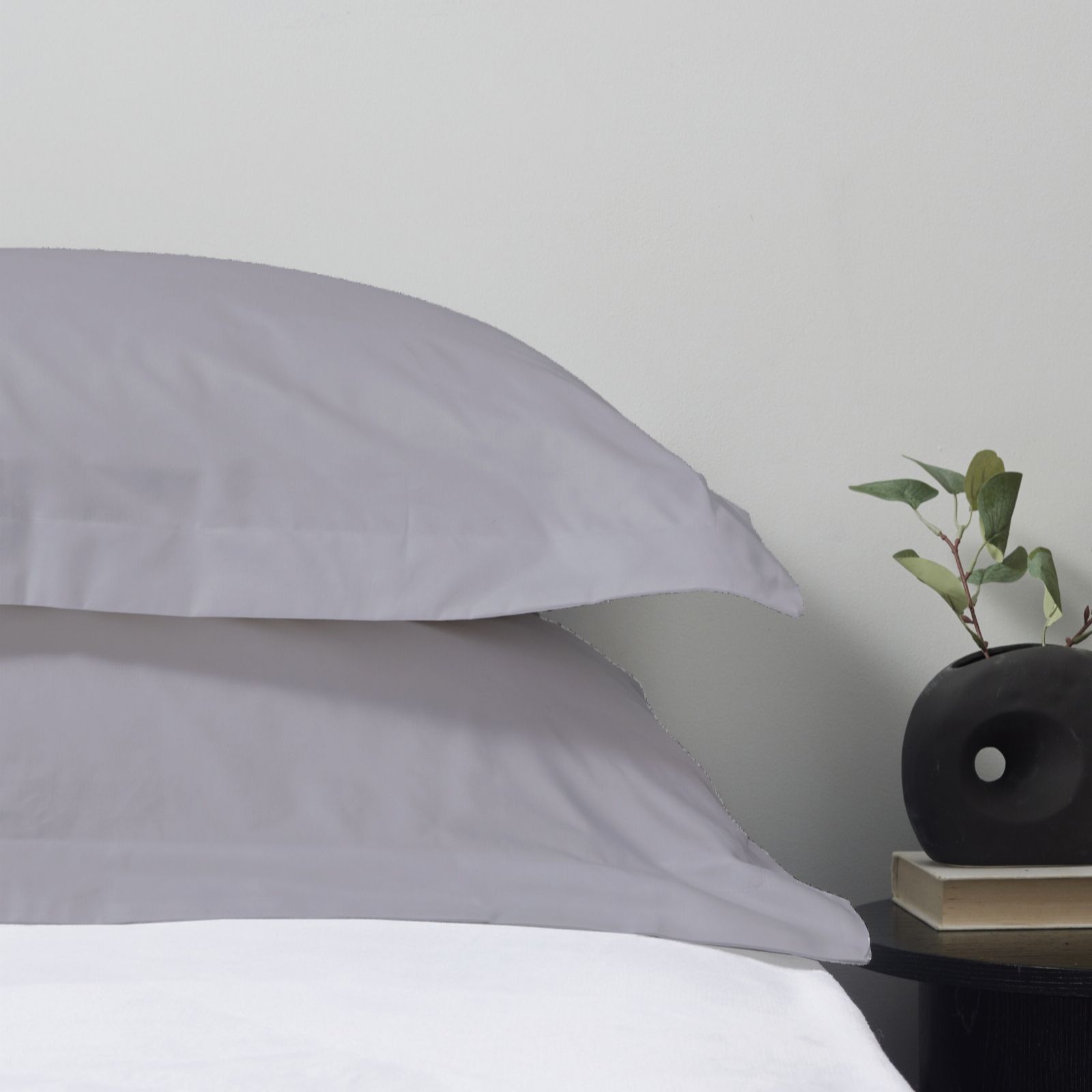 K by Kelly Hoppen 100% Cotton Set of 2 Plain Oxford Pillowcases