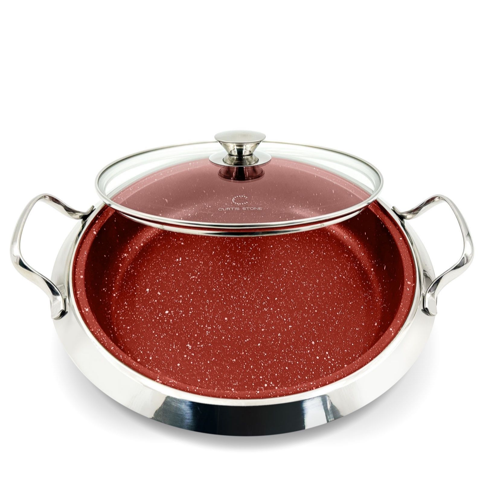 Outlet Curtis Stone 12" Stainless Steel Multi Purpose Pan