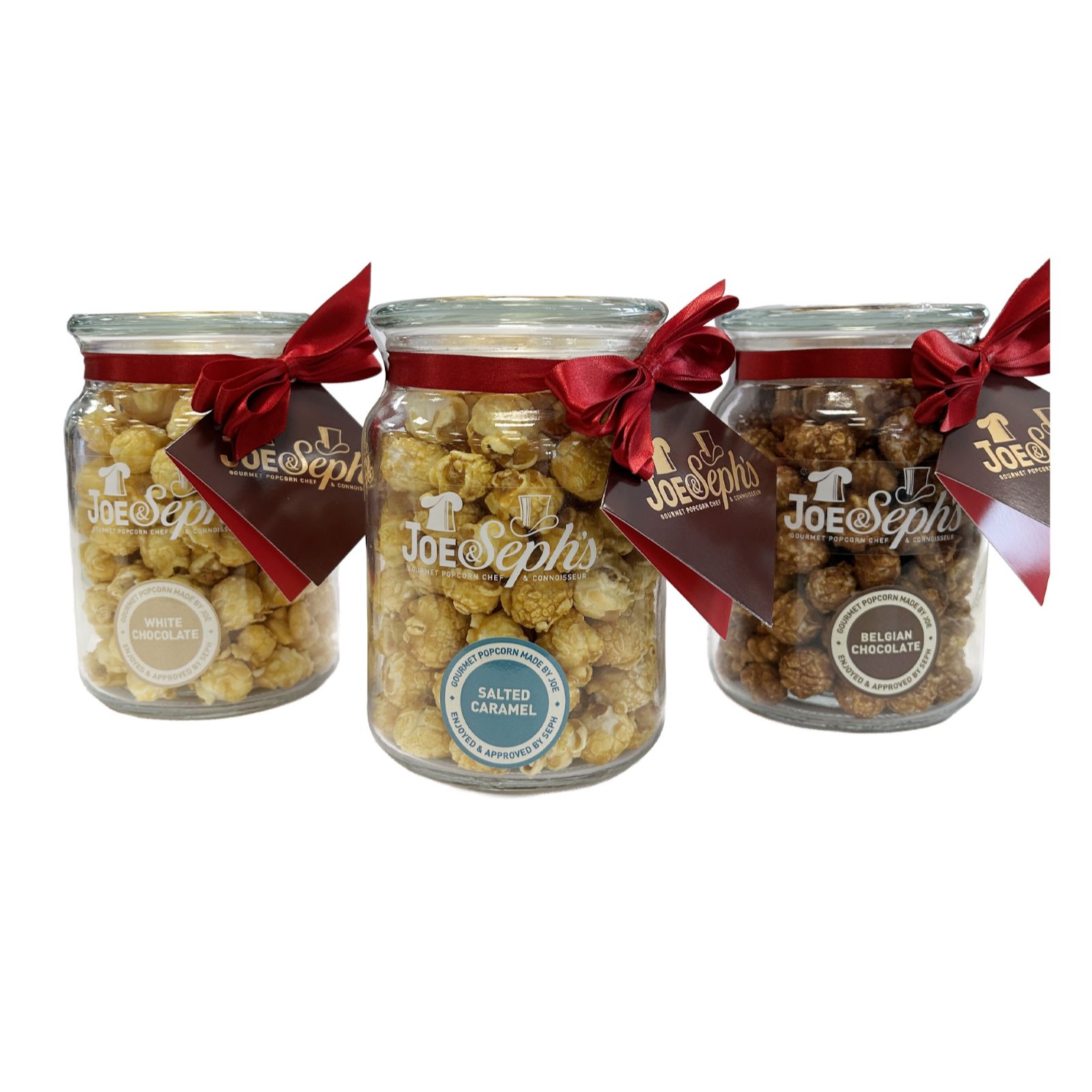 Joe & Sephs Set of 3 Decorated Popcorn Jars