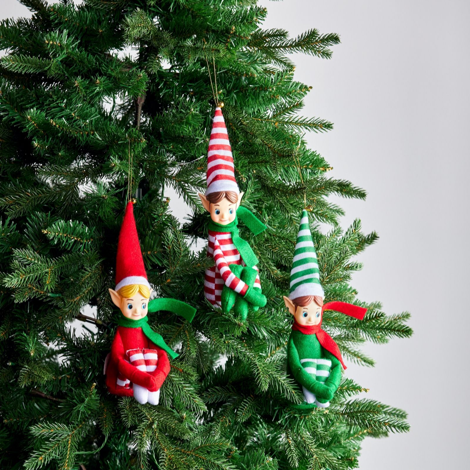 Outlet Mr. Christmas Set of 3 12" Knee Huggers