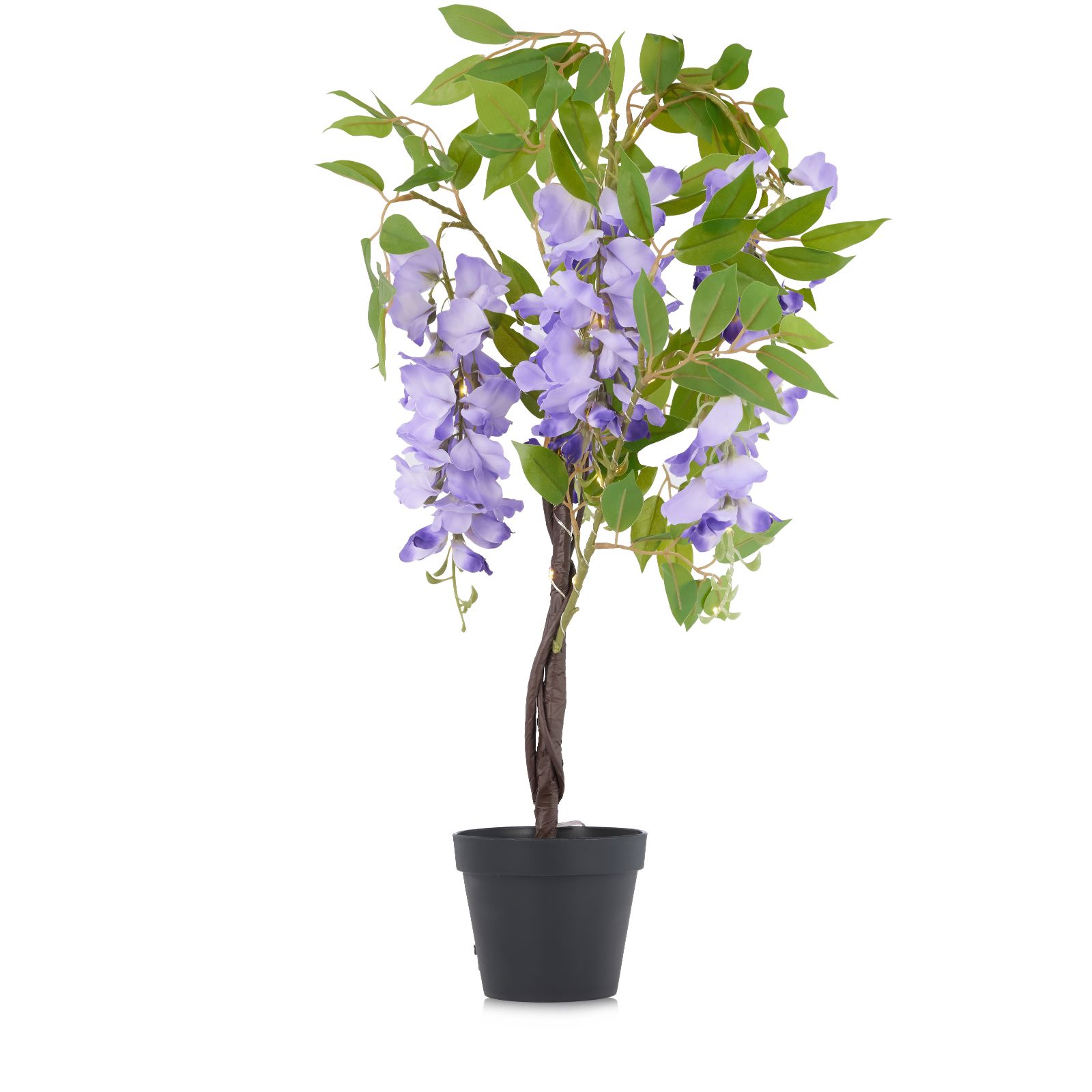 Home Stories 60cm Pre-lit Indoor Outdoor Faux Wysteria Tree