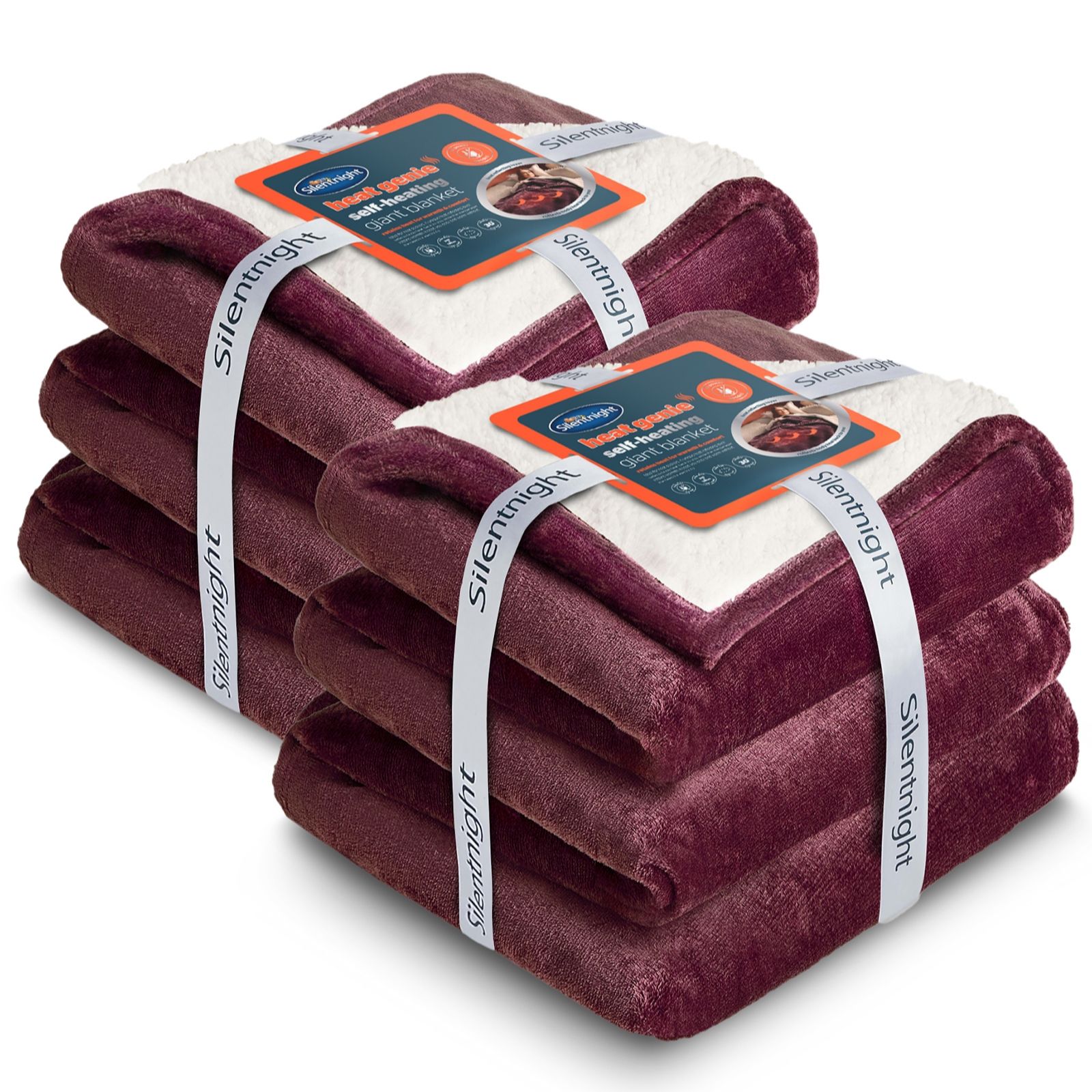 Silentnight Heat Genie Giant Blanket Duo