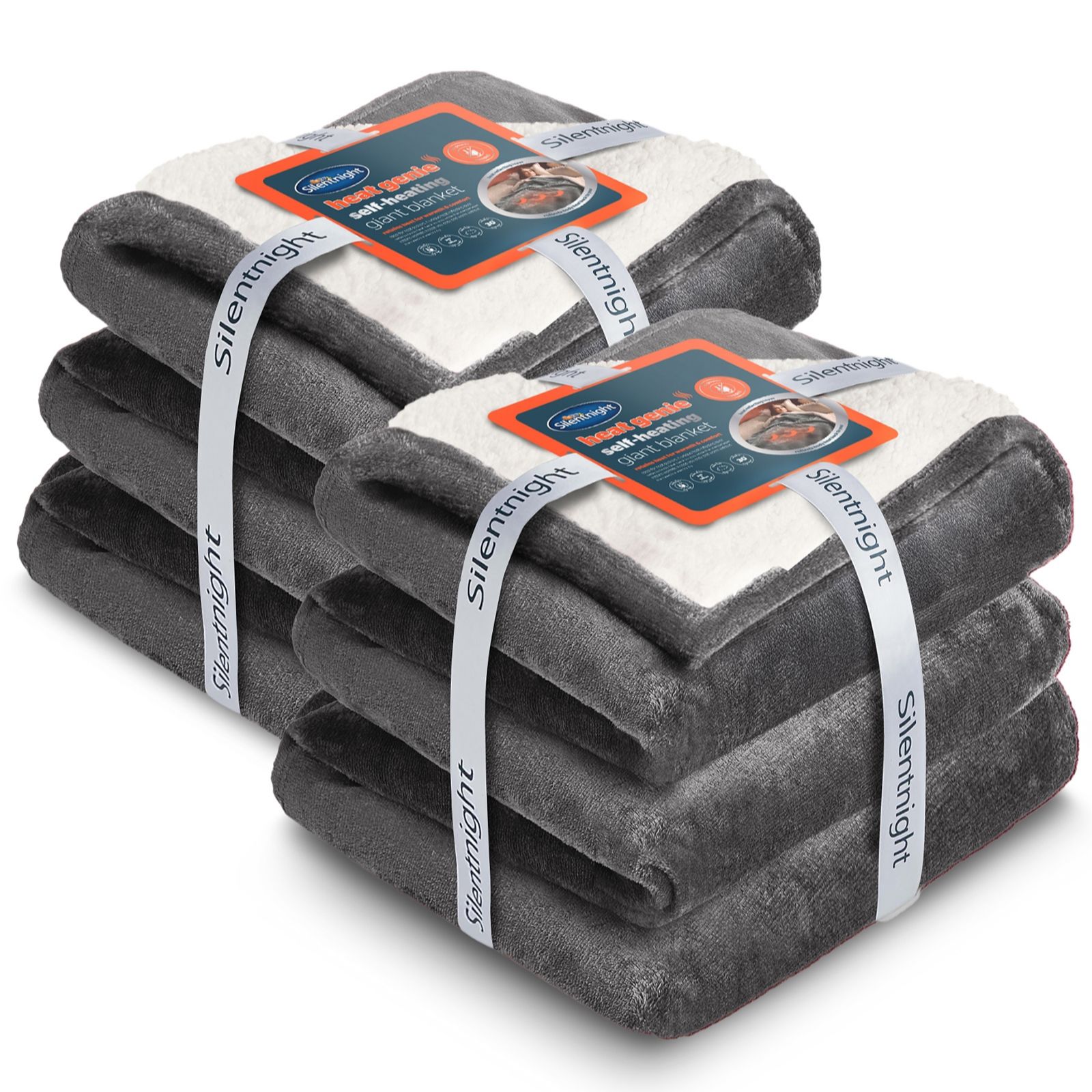 Silentnight Heat Genie Giant Blanket Duo