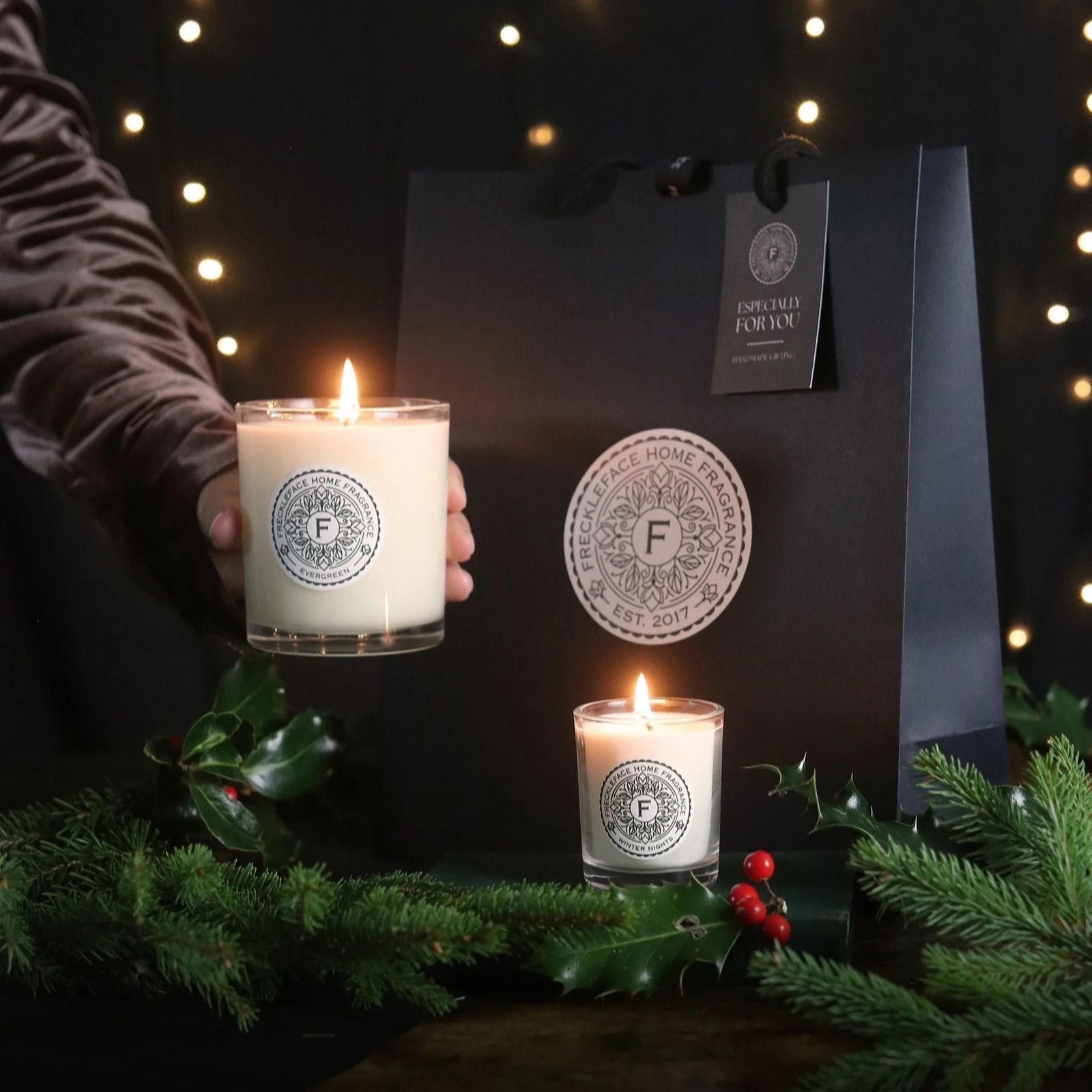 Freckleface Christmas Candle Gift Set