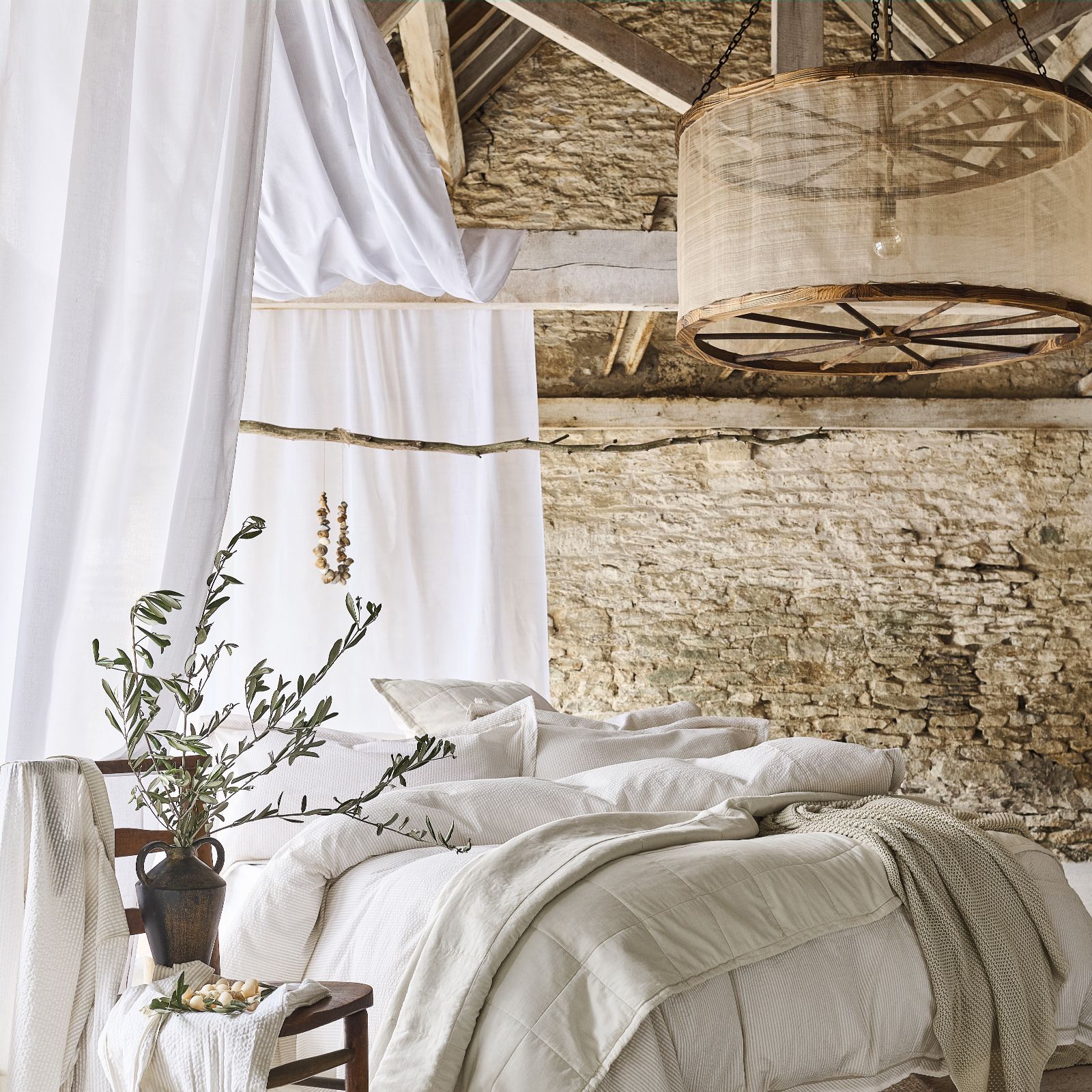 Christy Seersucker Stripe 3 Piece Duvet Set