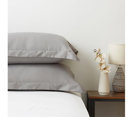 Cozee Home Supersoft Set of 2 Oxford Pillowcases
