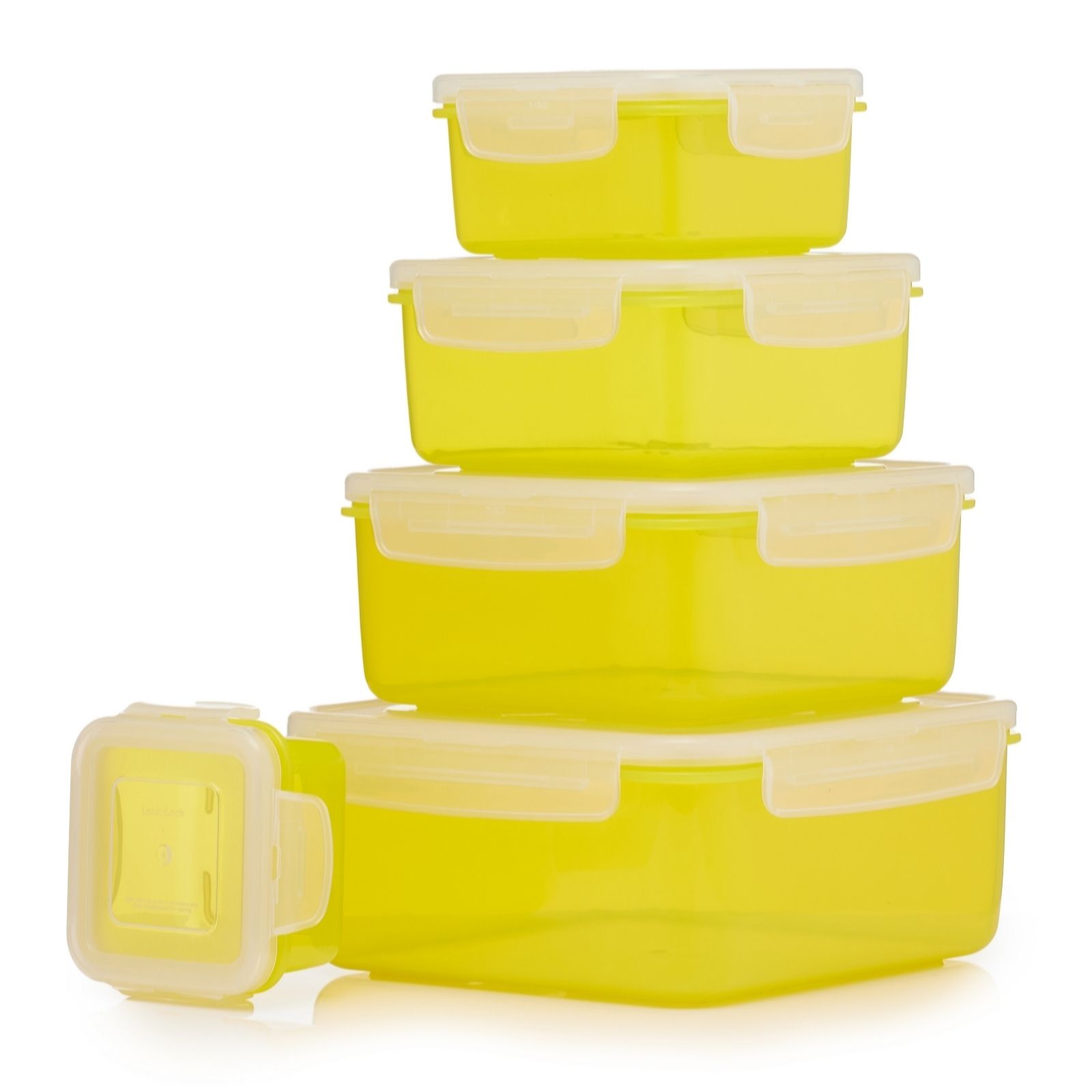 Outlet Lock & Lock 5 Piece Square Nestable Set