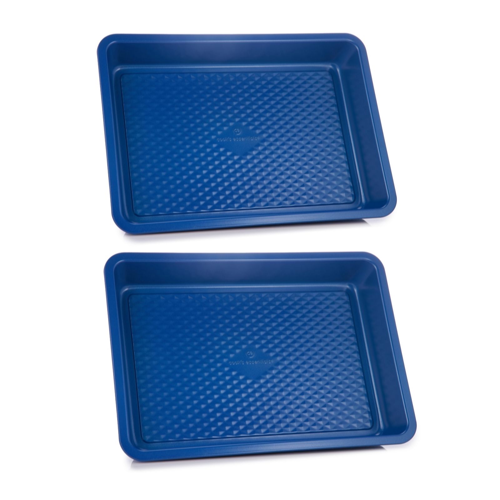 Outlet Cook's Essentials Non Stick 2 Piece Roasting Trays