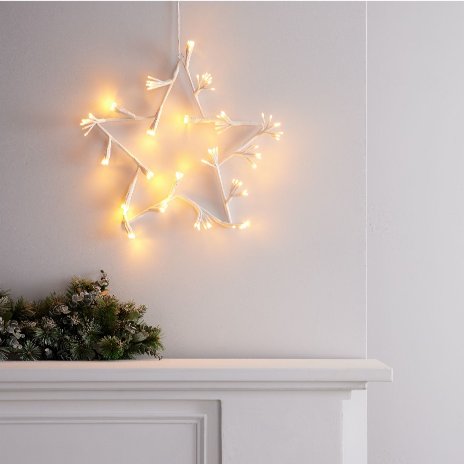 Outlet Home Stories Starburst LED Warm White Star Decor