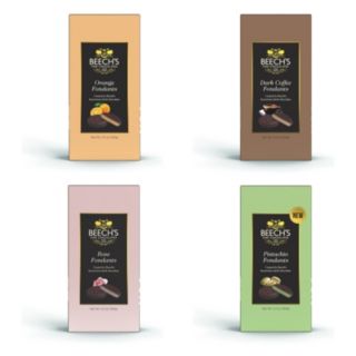Beech's Set of 4 Chocolate Covered Flavoured Fondants