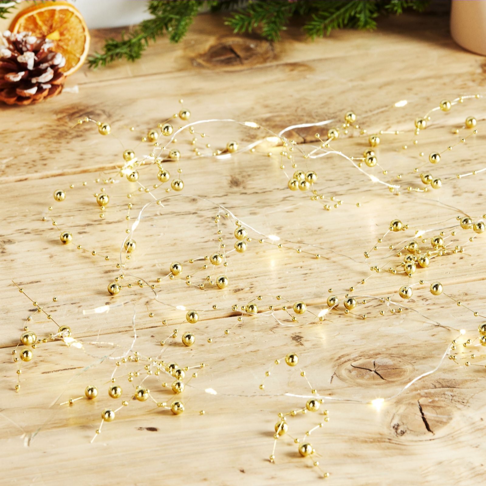 Sara by Sara Davies Set of 3 Beaded Light Strands