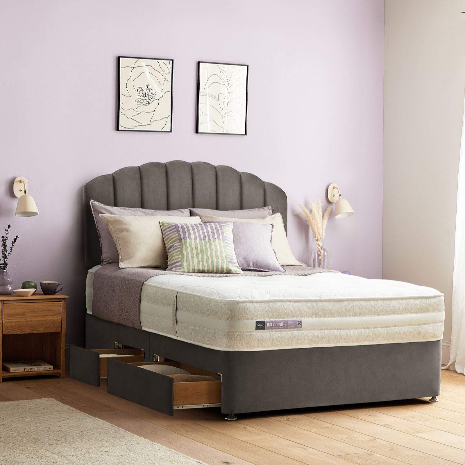 Silentnight Lift Breathe Mattress and Divan