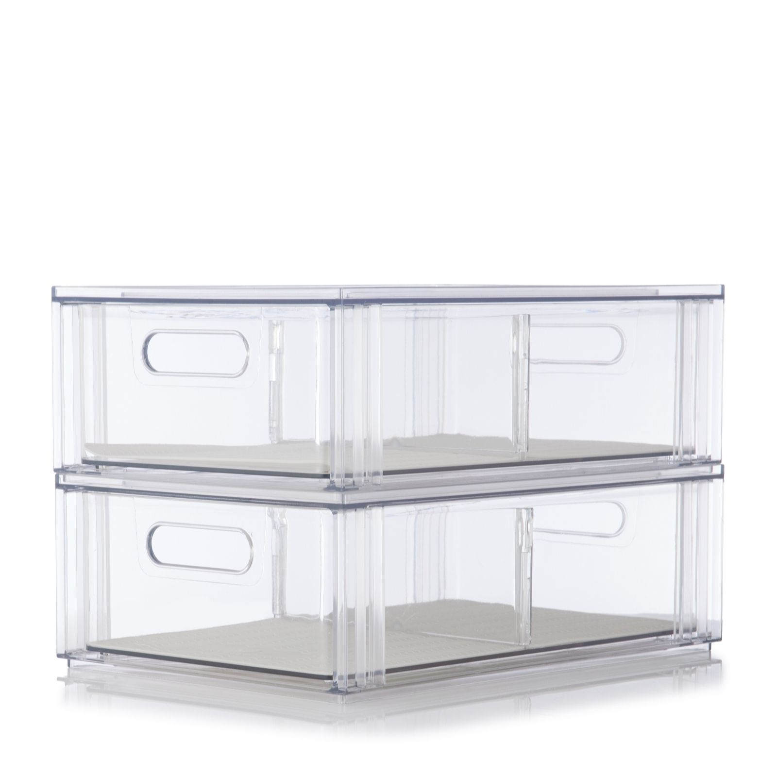 Outlet Cook's Essentials Set of 2 Stackable Storage Drawers