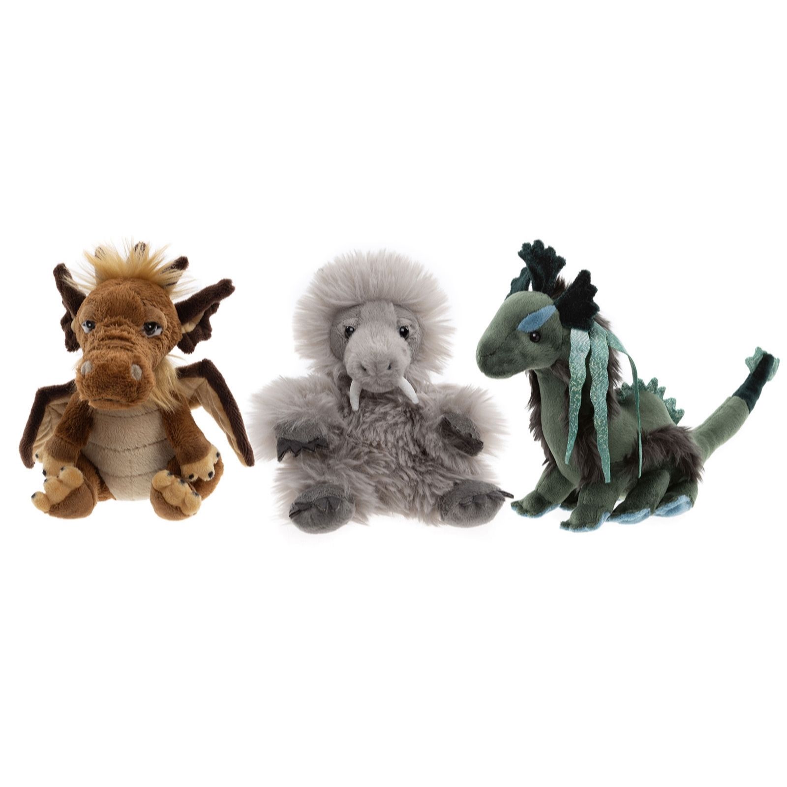 Charlie Bears Cuddle Cubs Beast of Bodmin Lantern, Nessie 5" Plush Bears