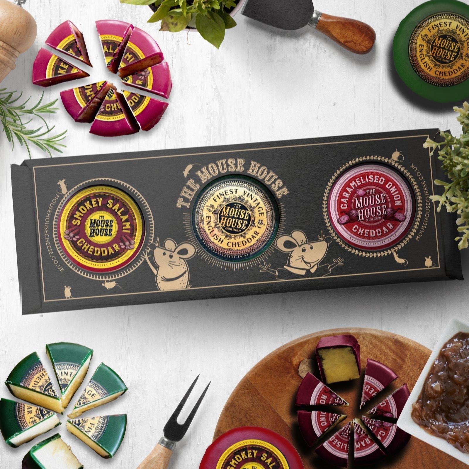 The Mouse House Taste of Summer 200g Trio