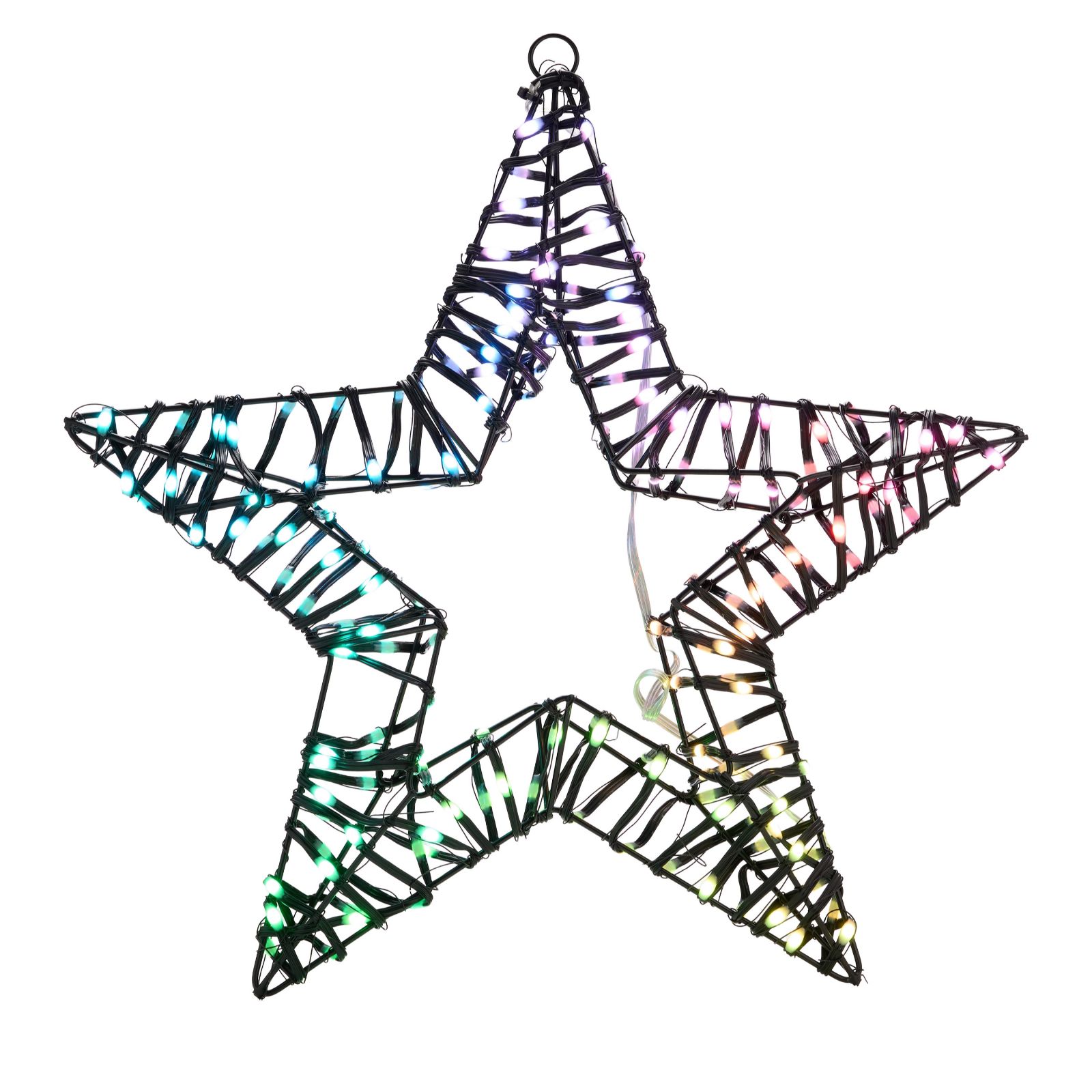 Santa Express Pre Lit RGB White Multi Function Shapes