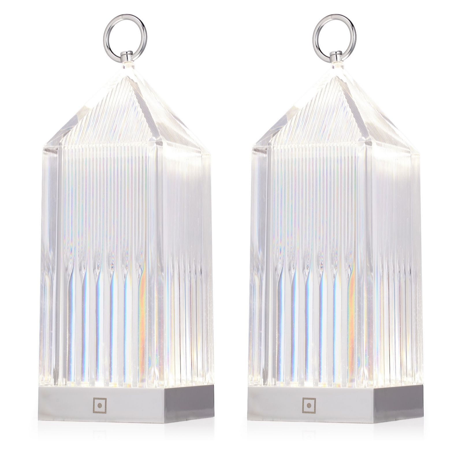 Outlet Home Stories Set Of 2 LED Indoor / Outdoor Lantern