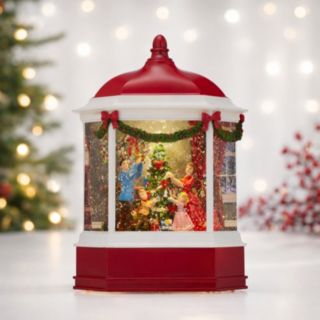 Festive 24cm Nostalgic Scene Water Spinner