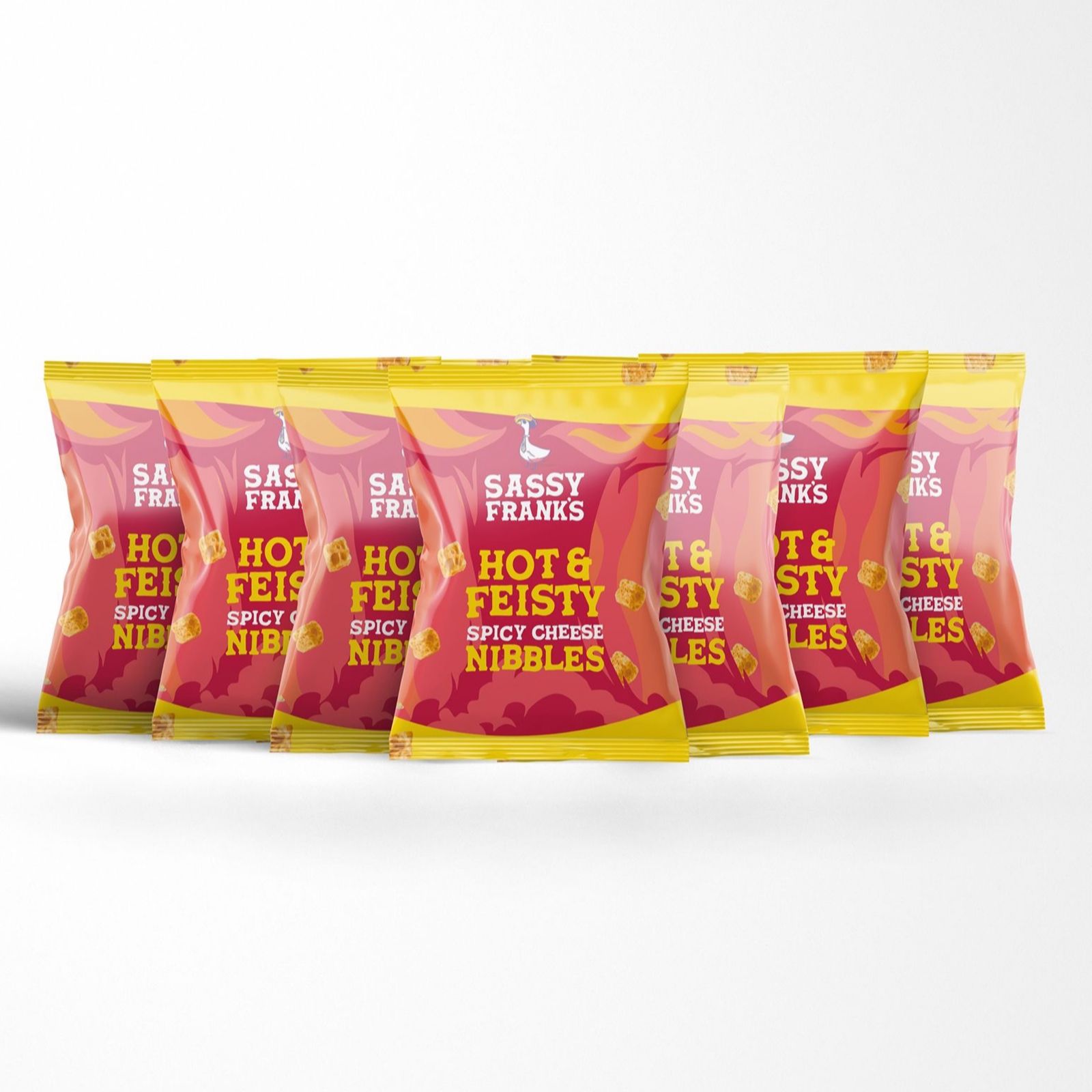 Sassy Franks by The Mouse House Set of 9 Cheese Nibbles
