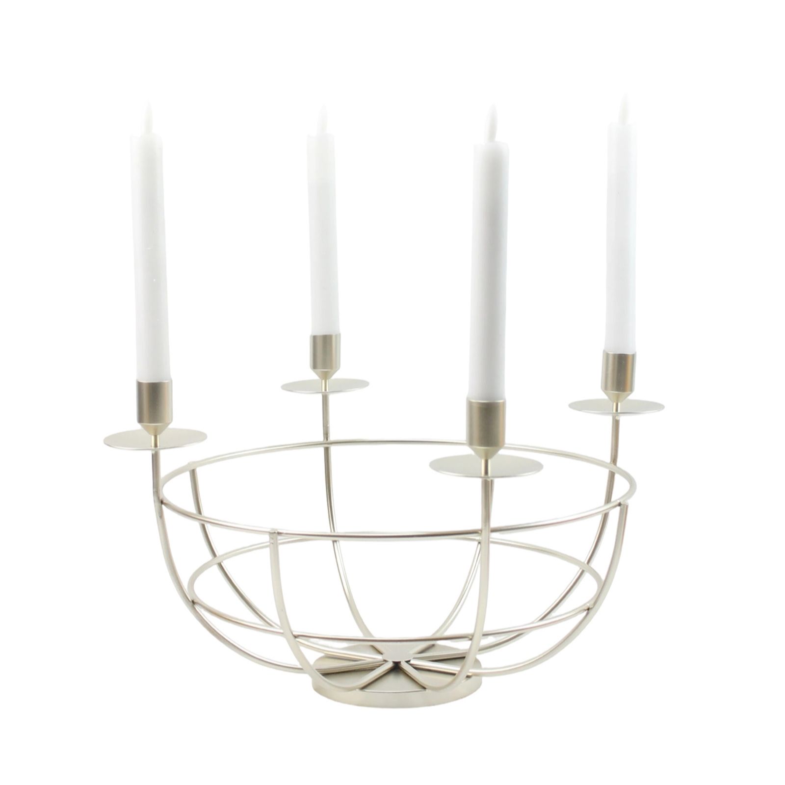 Outlet Sara by Sara Davies Candelabra Bowl & 4 Candles Centrepiece