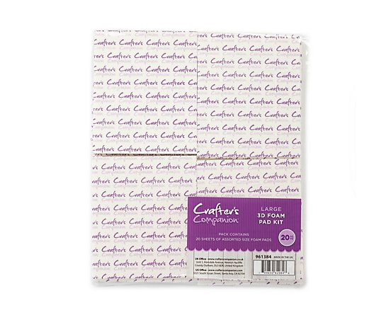Crafter's Companion 20 Sheets Large 3D Foam Pads