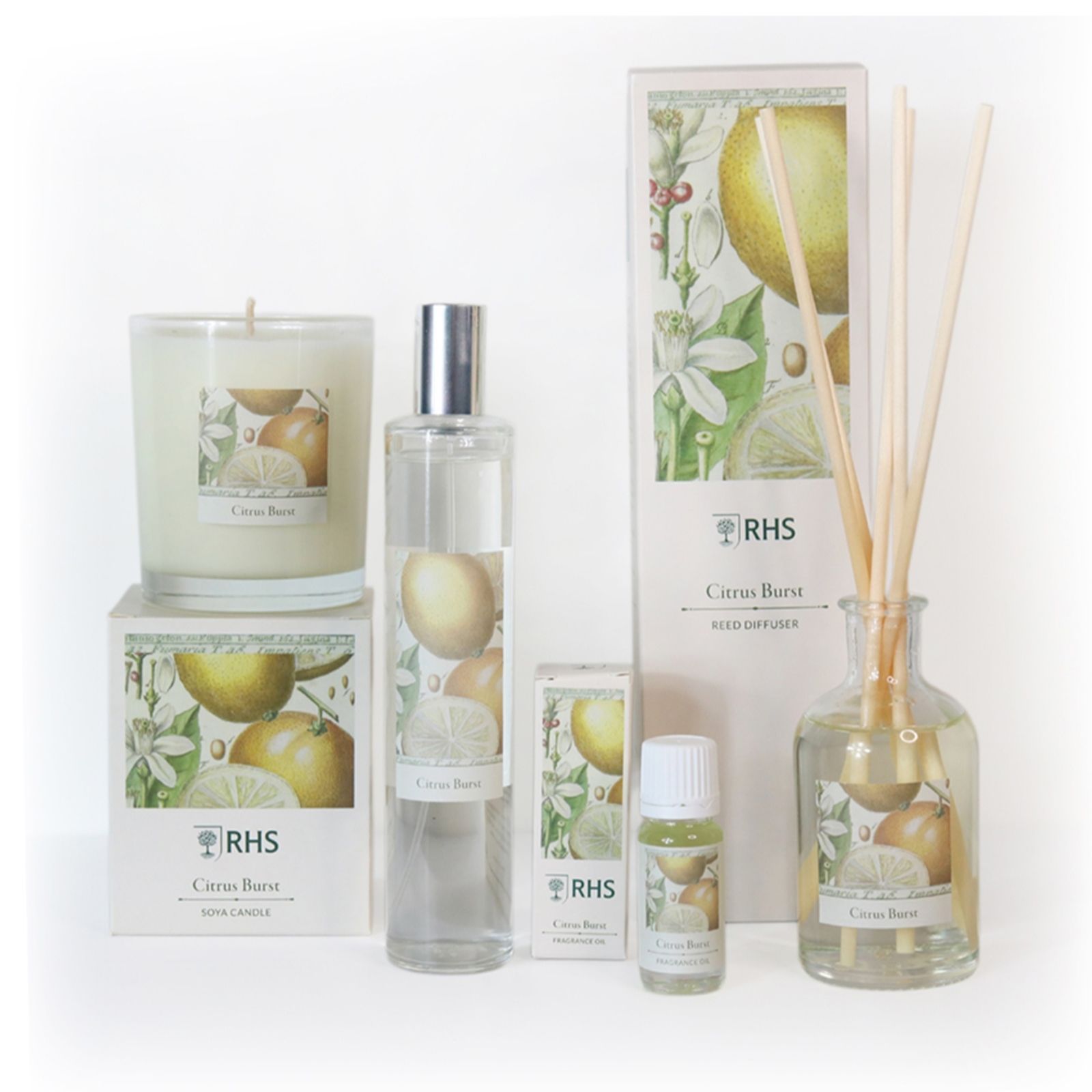 RHS x Freckleface Home Fragrance Collection in Gift Bag
