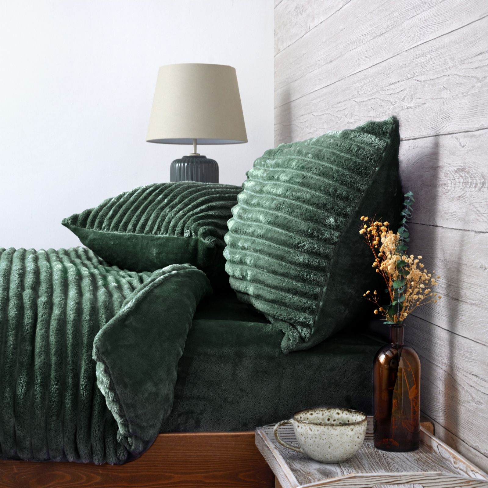 Outlet Cozee Home Velvetsoft 4 Piece Complete Duvet Set