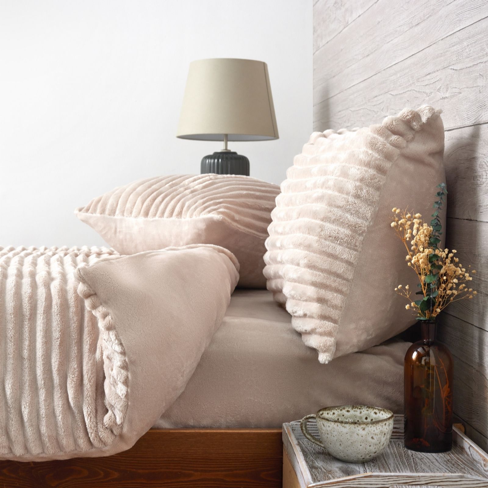 Outlet Cozee Home Velvetsoft 4 Piece Complete Duvet Set