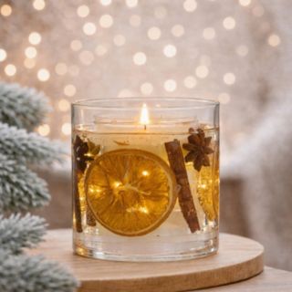 Home Stories Light Up Candle with 2 Refills