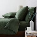 Cozee Home Supersoft and Velvetsoft Textured Floral 6 Piece Duvet Set