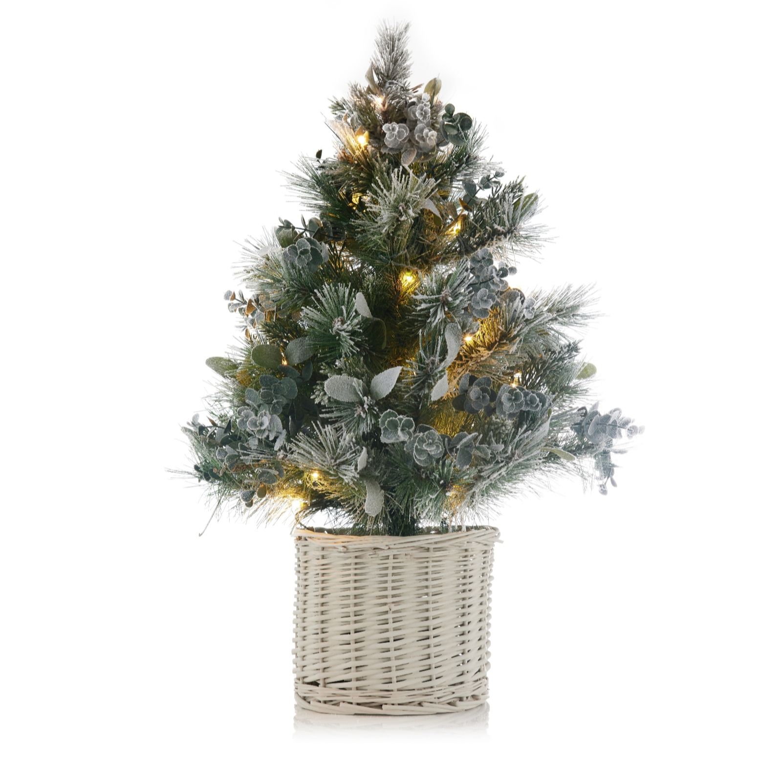 K by Kelly Hoppen Cotswolds Choice of Pre-Lit Greenery Christmas ...