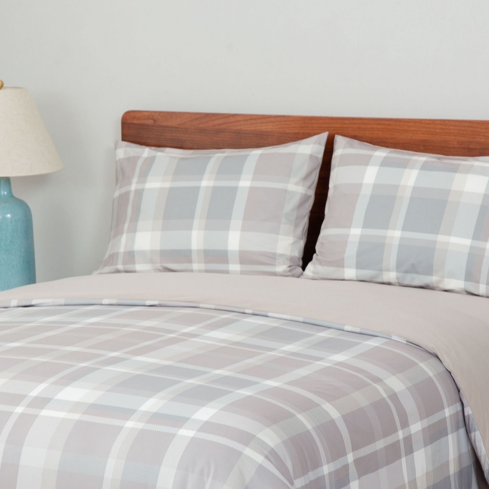 Outlet Cozee Home Flannelsoft Printed 4 Piece Duvet Set