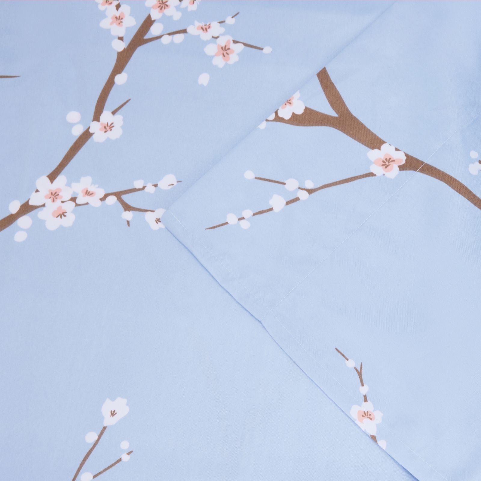 Supersoft by Cozee Home Cherry Blossom Flat Sheet