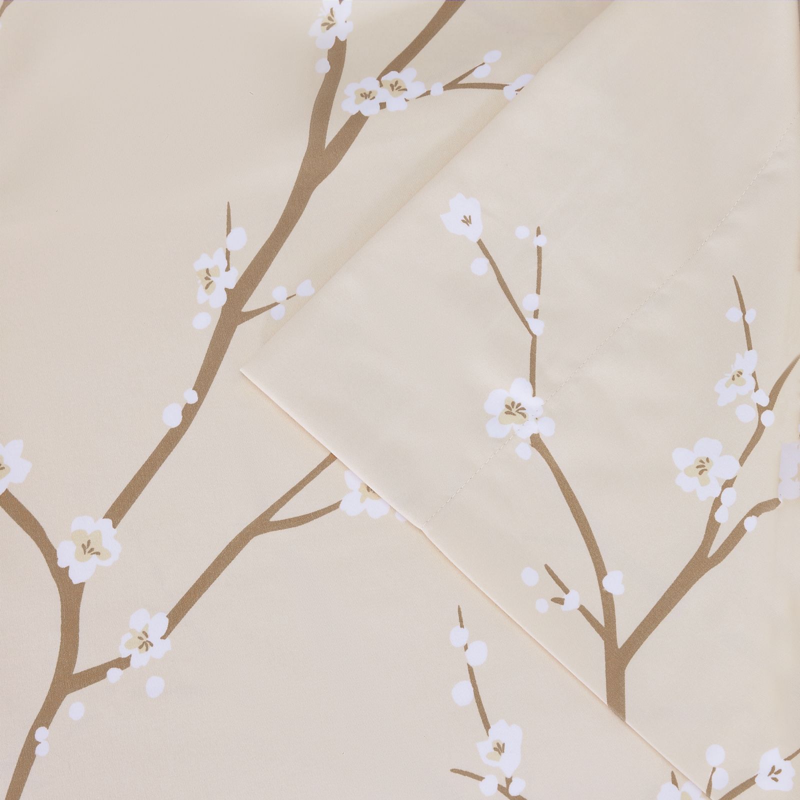 Supersoft by Cozee Home Cherry Blossom Flat Sheet