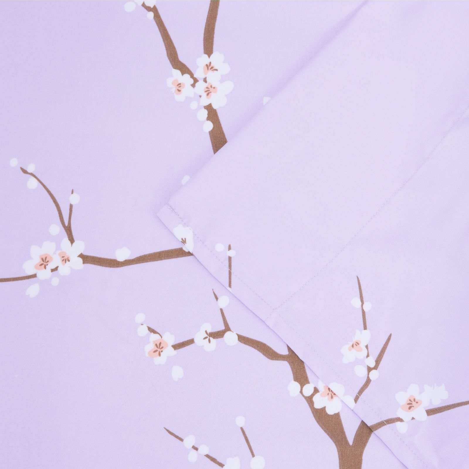Supersoft by Cozee Home Cherry Blossom Flat Sheet