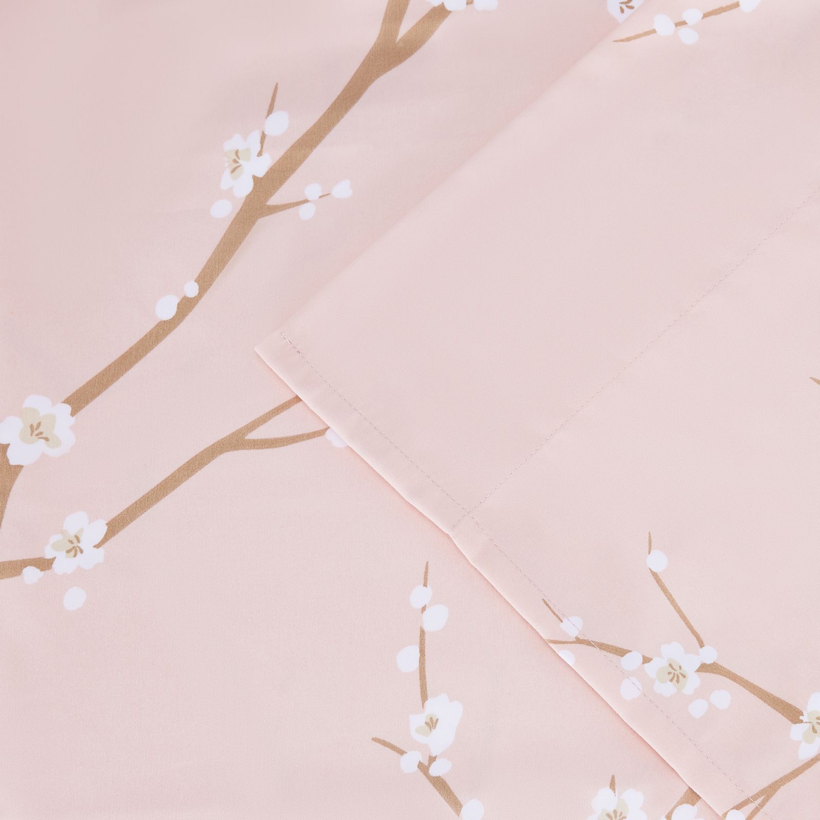 Supersoft by Cozee Home Cherry Blossom Flat Sheet