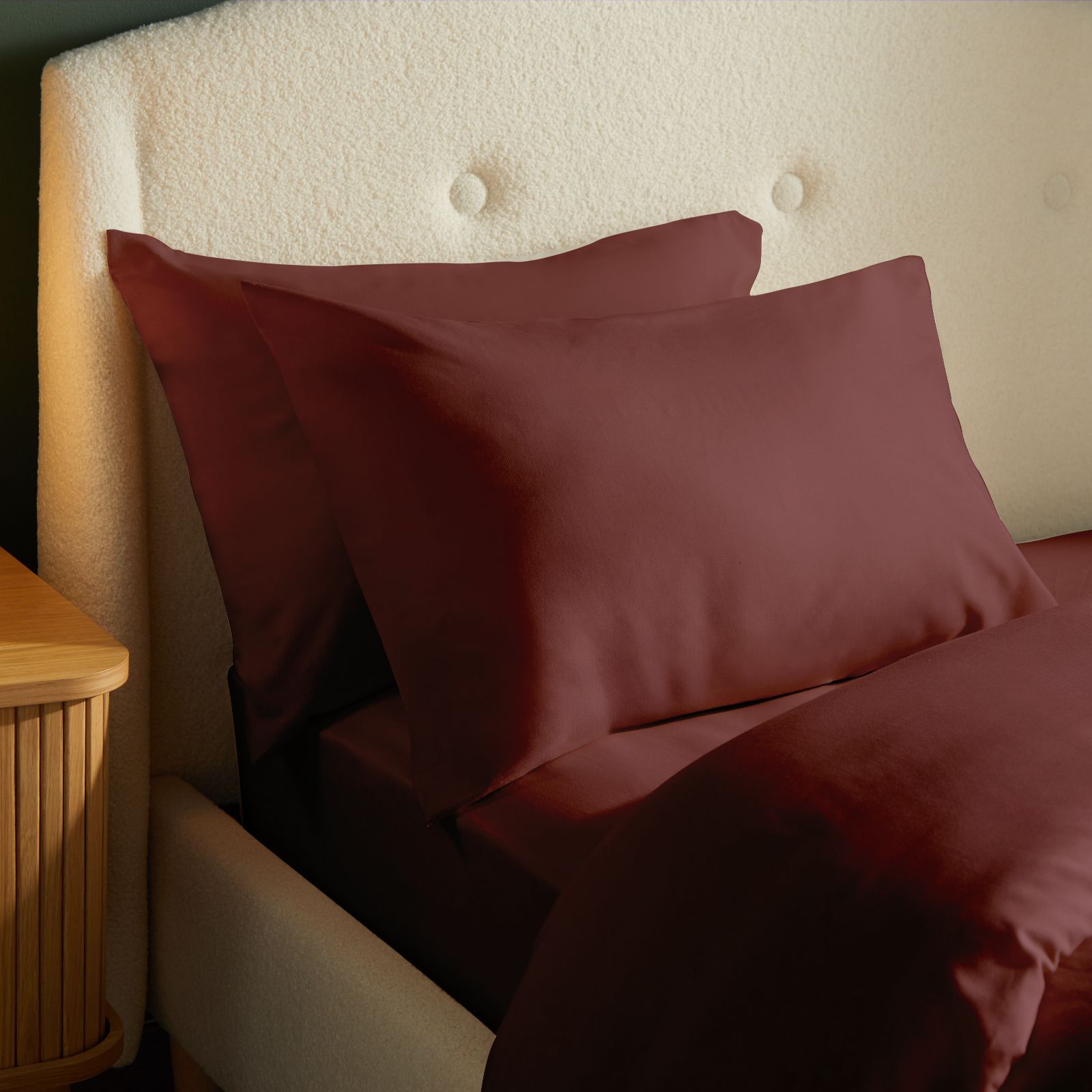 Silentnight Brushed Cotton Pillowcase Pair