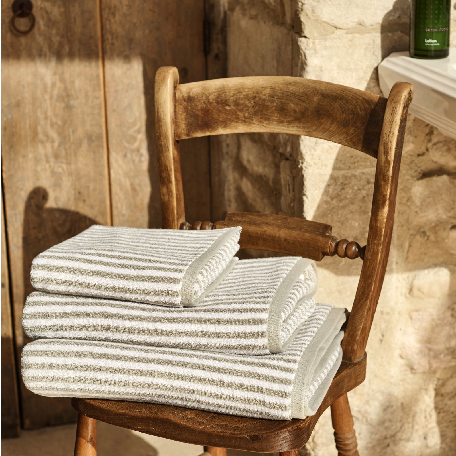 Christy Portobello Stripe 4 Piece Towel Bundle