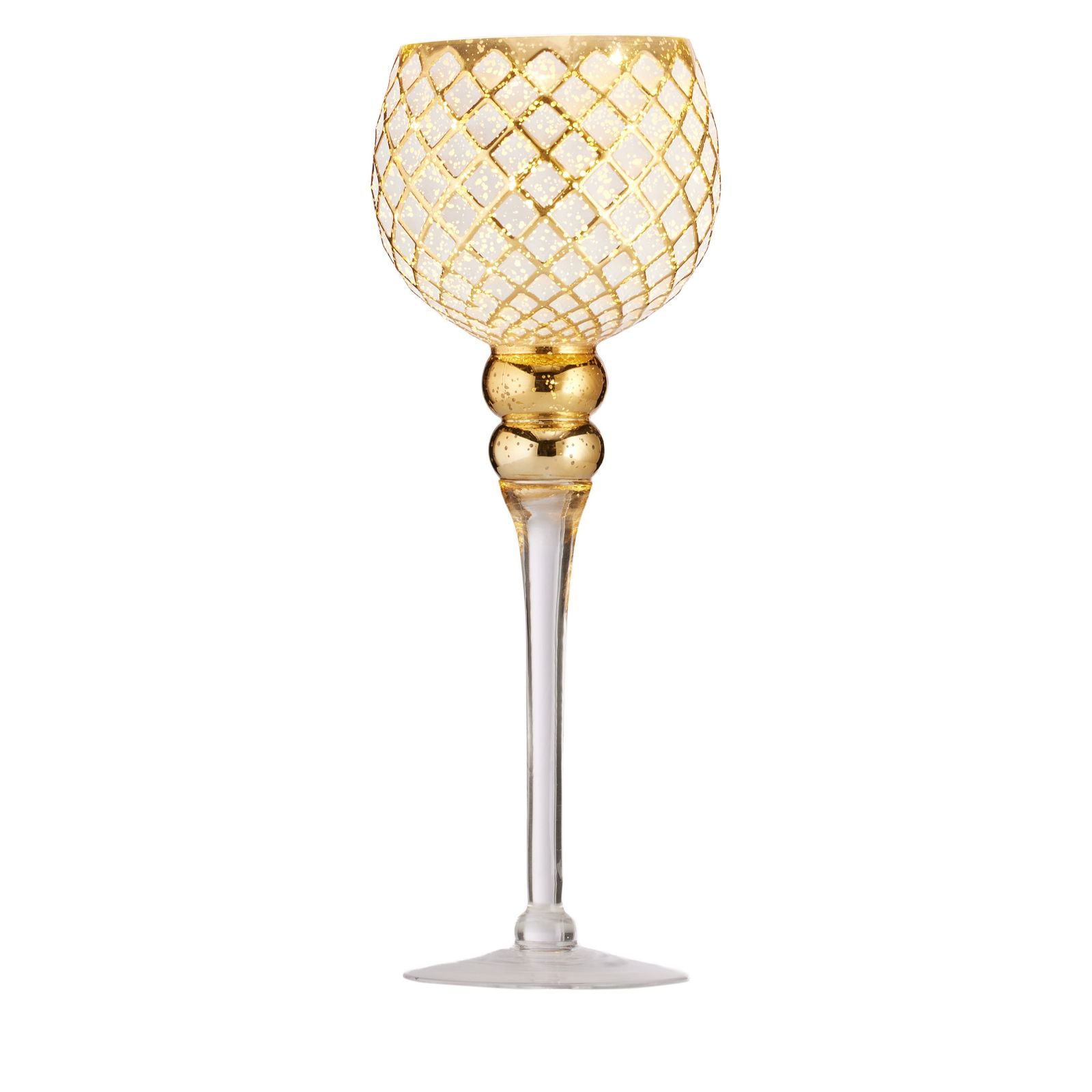 Home Stories 35cm Candle Holder With LED Flamemless Candle