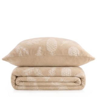 Cozee Home Fleece Autumn Floral 3 Piece Duvet Set