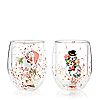 Outlet Mr Christmas Set Of 2 Festive Insulated Tumblers