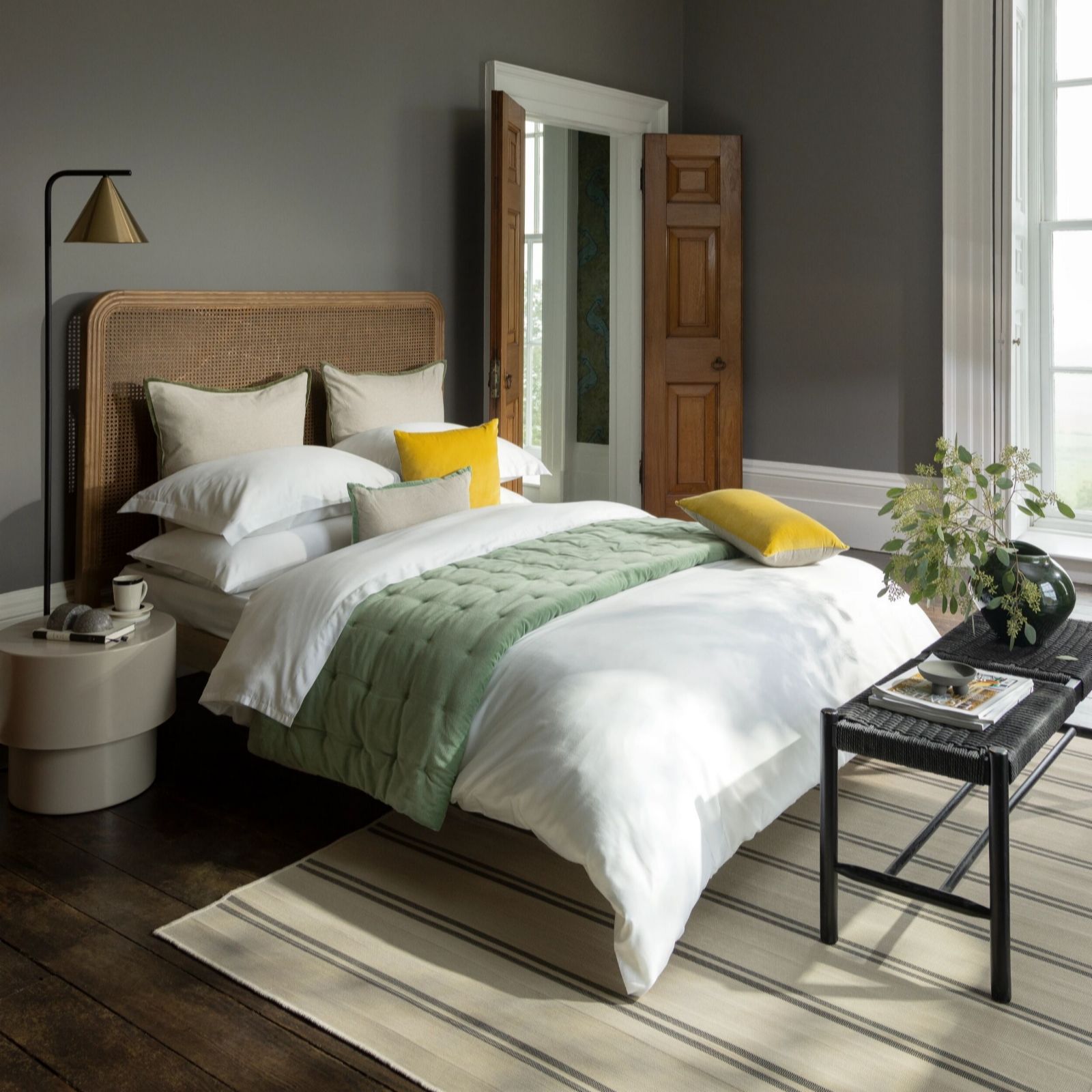 Christy Classic Sateen 400TC 3 Piece Duvet Set