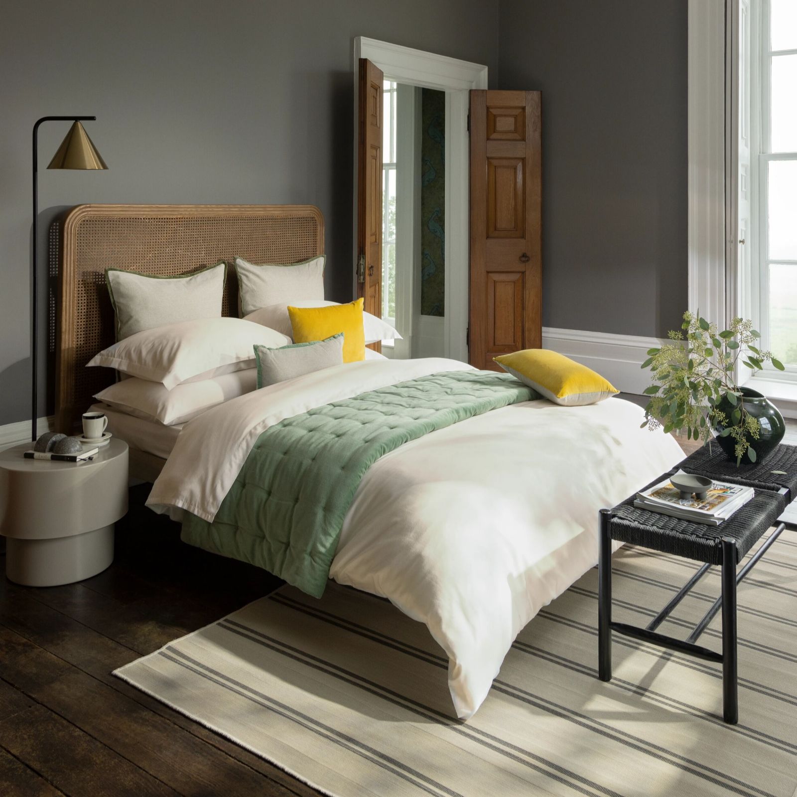 Christy Classic Sateen 400TC 3 Piece Duvet Set