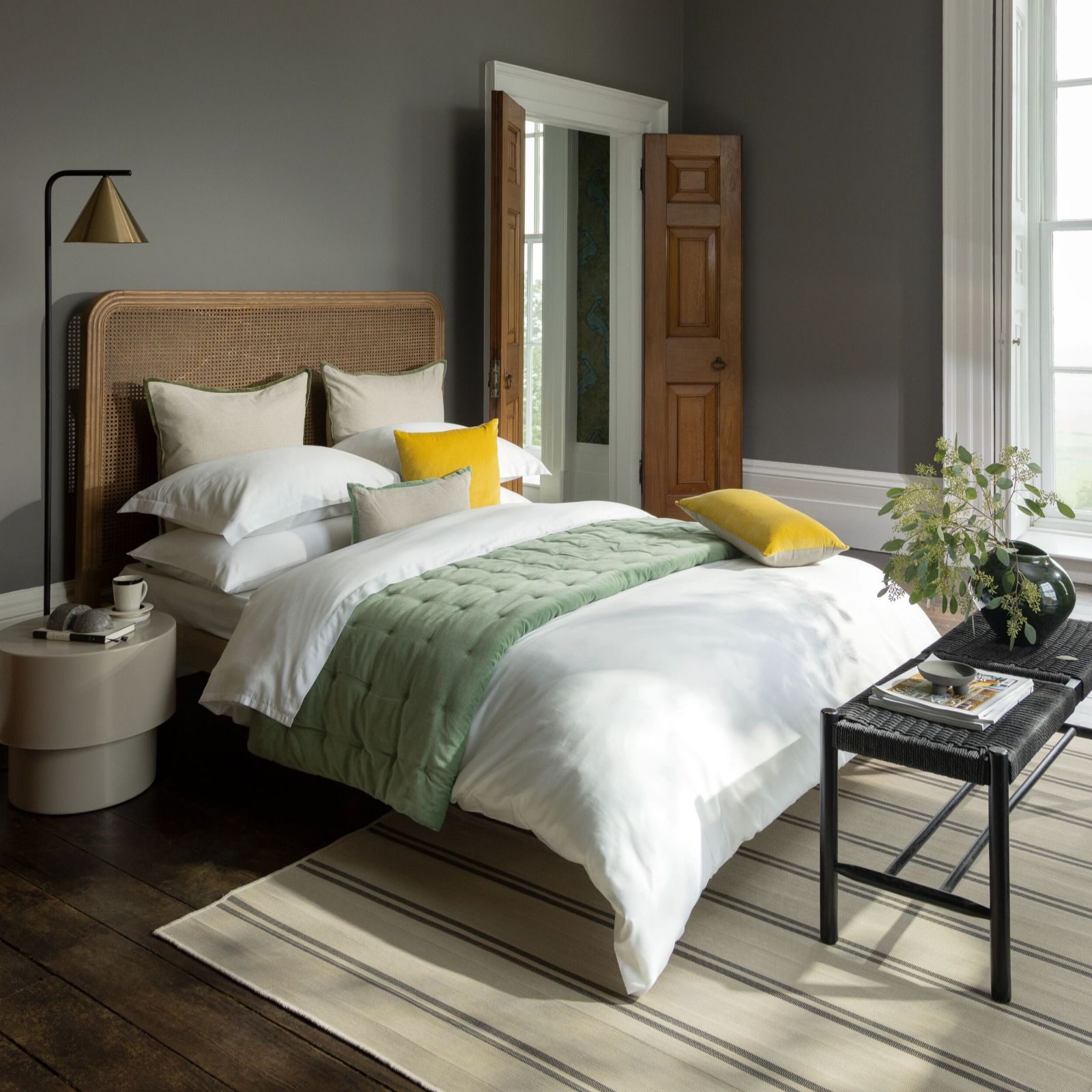 Christy Classic Sateen 400TC 3 Piece Duvet Set